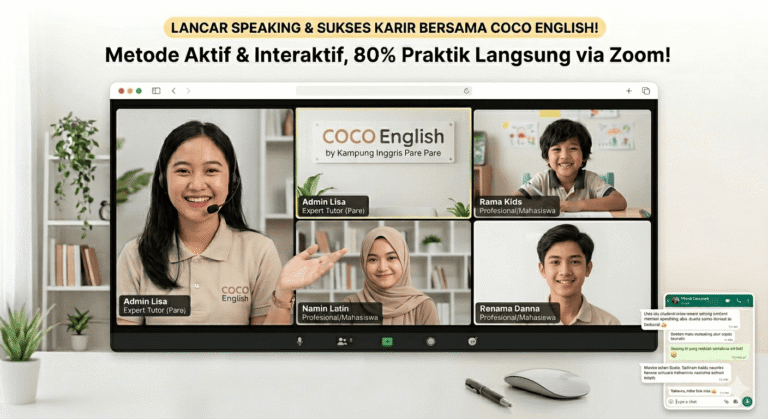 Kelas Online Bahasa Inggris